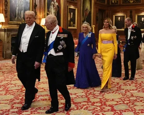The Royal Family Present Grand Welcome Amid Demonstrations; Kimmel Taken Off Air Due To Charlie Kirk Remarks